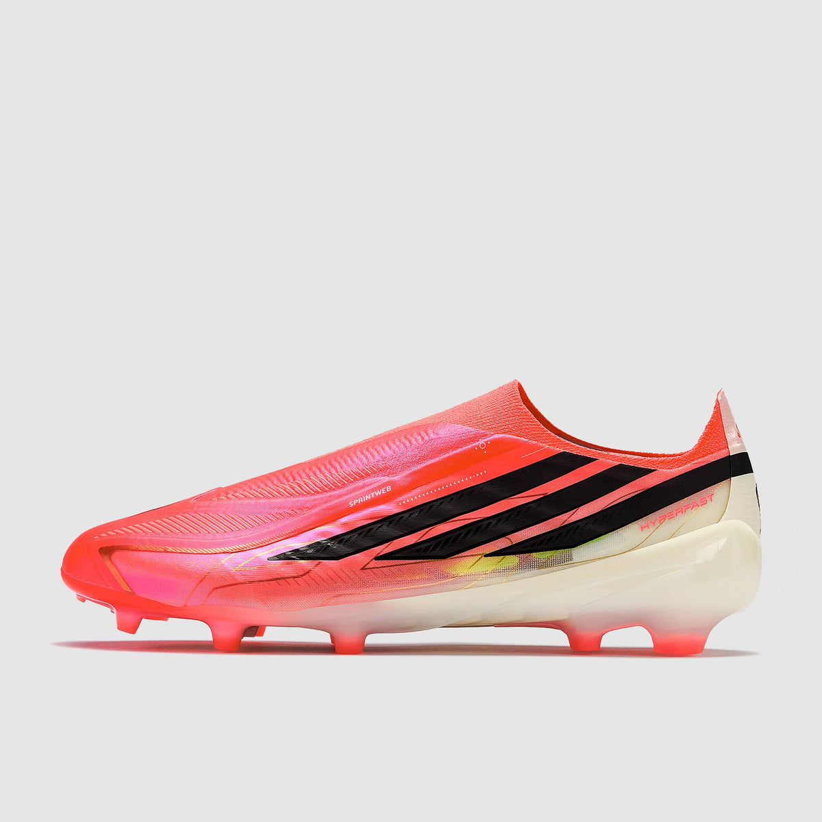 adidas Kids F50 Hyperfast Elite Laceless FG