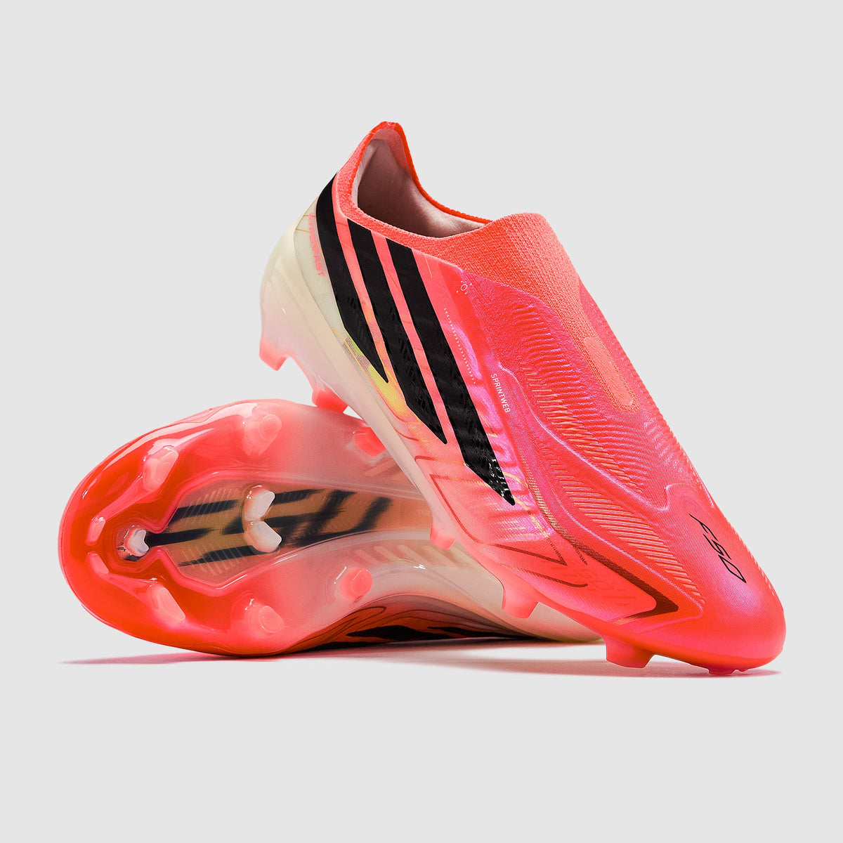 adidas Kids F50 Hyperfast Elite Laceless FG