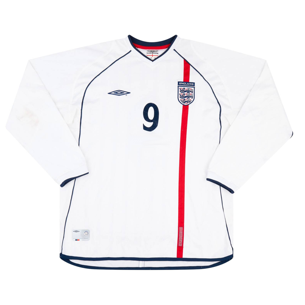 2002 Inglaterra 1a Equipación Manga Larga product image
