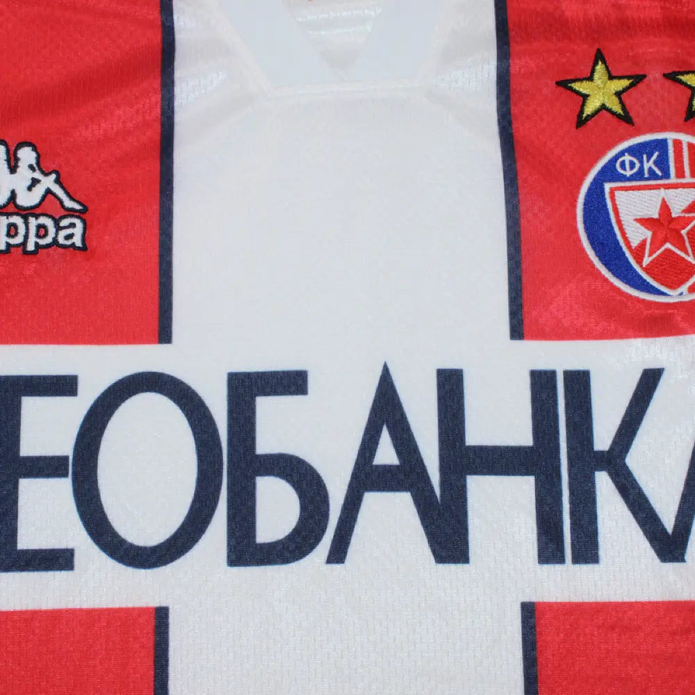 1996-97 FK Crvena Zvezda 1a Equipación Jewel Jersey
