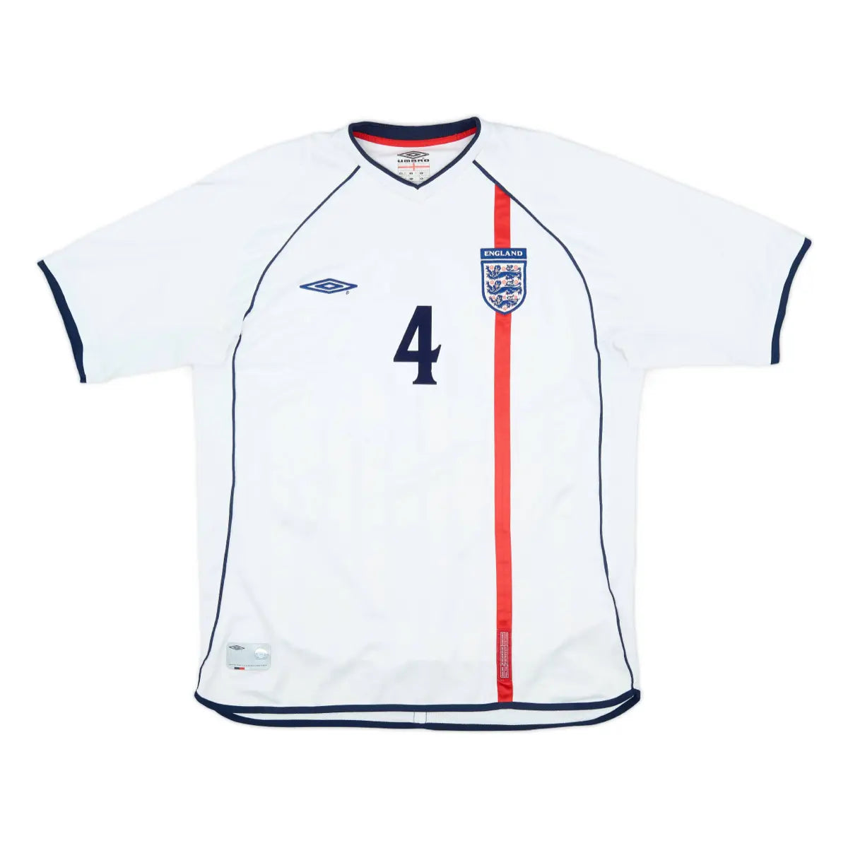 2002 Inglaterra 1a Equipación Jewel Jersey