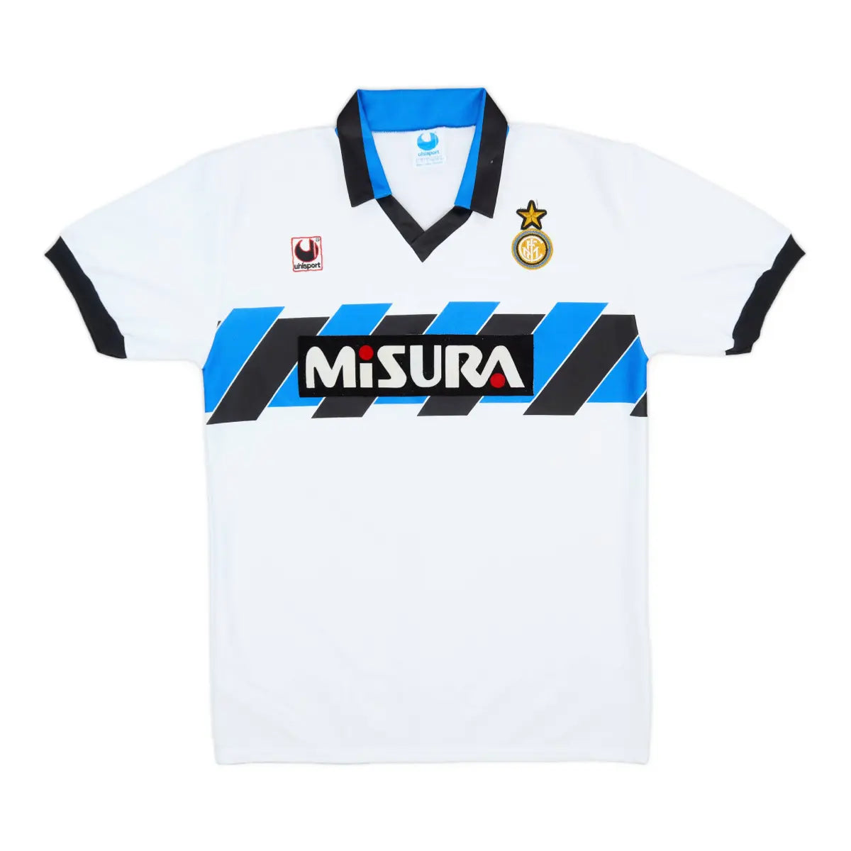 1990-91 FC Internazionale Milano 2a Equipación Jewel Jersey