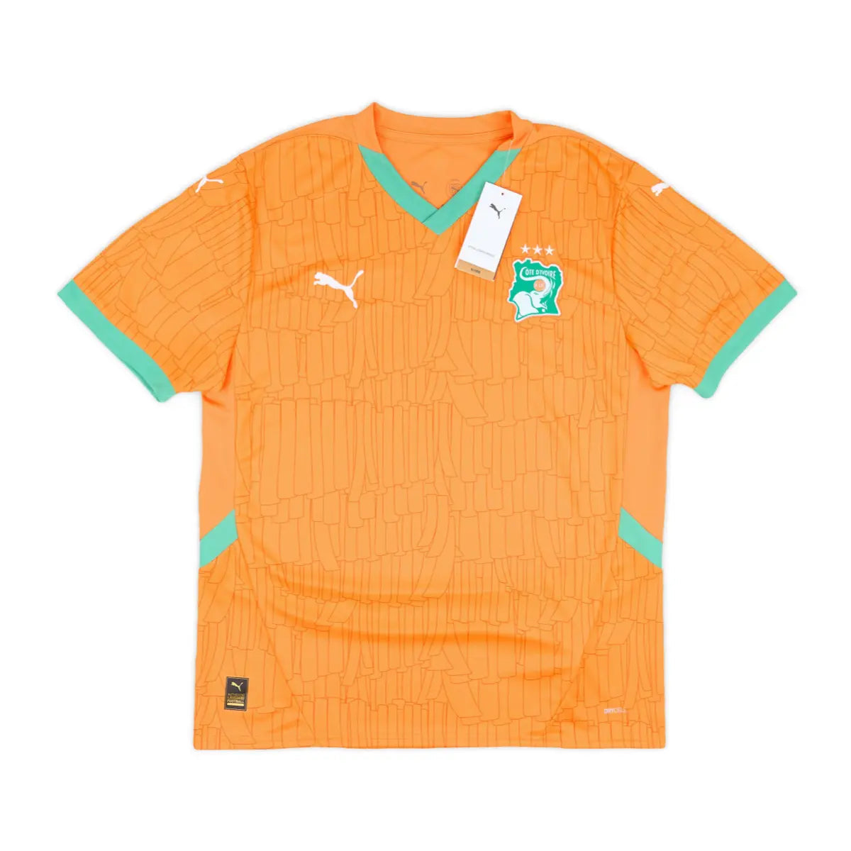 2025 Costa de Marfil 1a Equipación Jewel Jersey