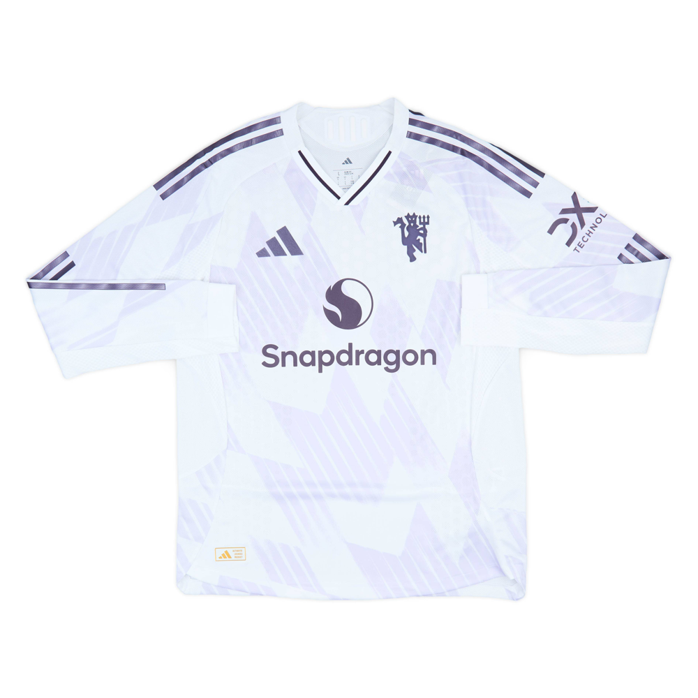 2025-26 Manchester United FC 2a Equipación Manga Larga product image