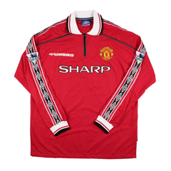 1998-00 Manchester United FC 1a Equipación Manga Larga product image