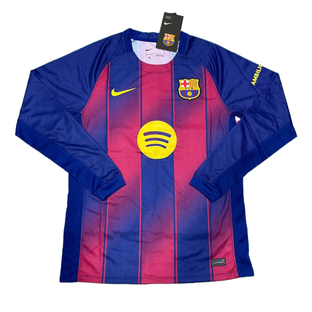 2025-26 FC Barcelona 1a Equipación Manga Larga product image