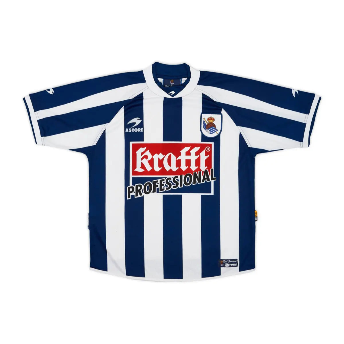 2002-03 Real Sociedad de Fútbol de Fútbol 1a Equipación Jewel Jersey