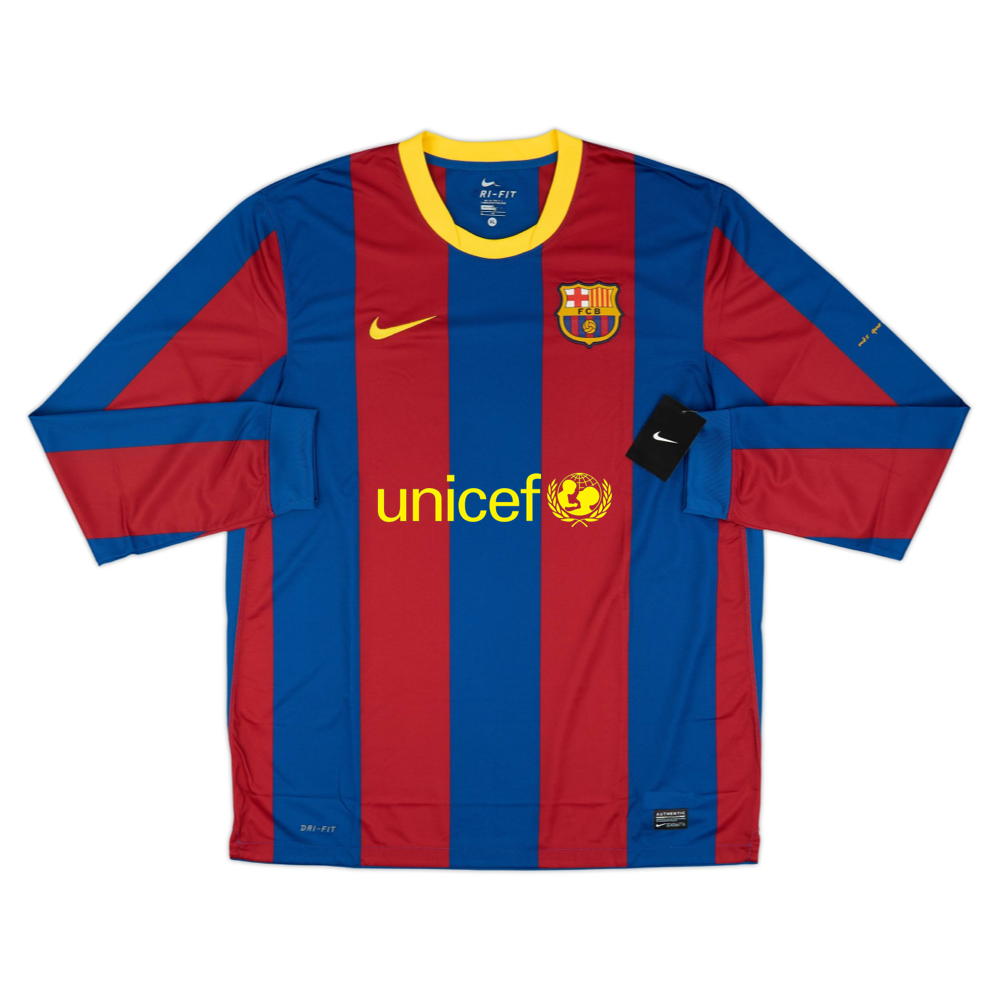 2010-11 FC Barcelona 1a Equipación Manga Larga product image