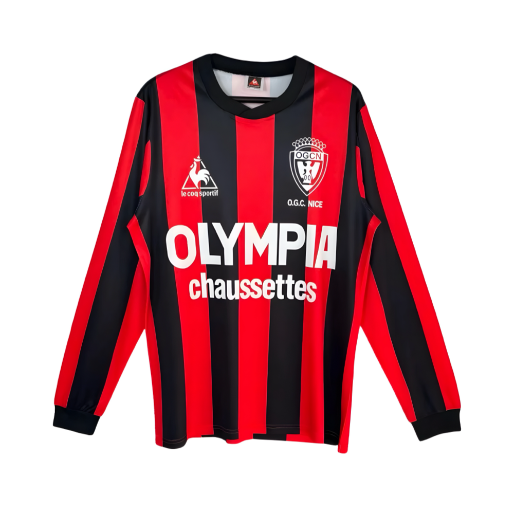 1977-78 OGC Nice 1a Equipación Manga Larga product image