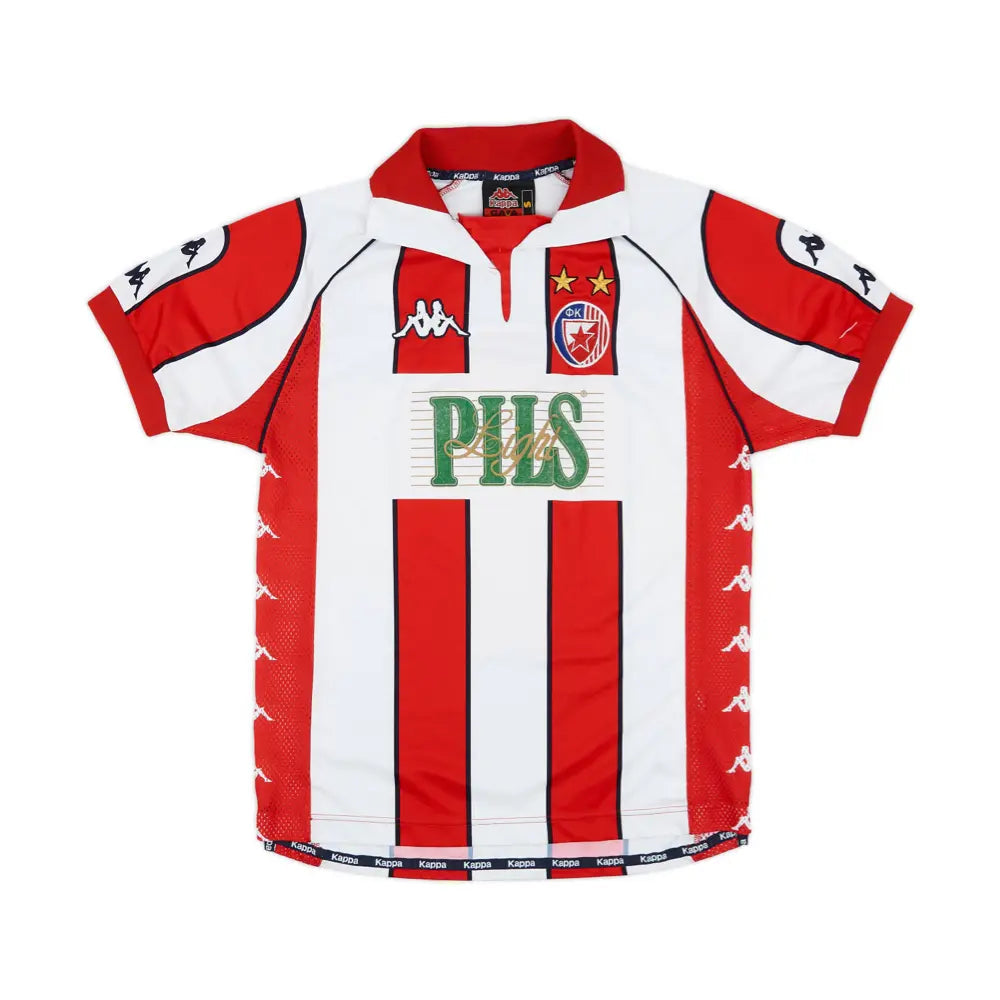 1998-99 FK Crvena Zvezda 1a Equipación Jewel Jersey