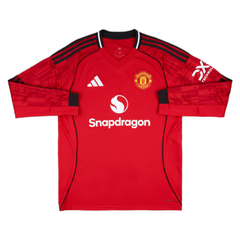 2025-26 Manchester United FC 1a Equipación Manga Larga product image