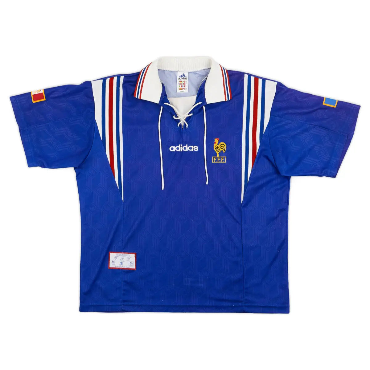 1996 Francia 1a Equipación Jewel Jersey