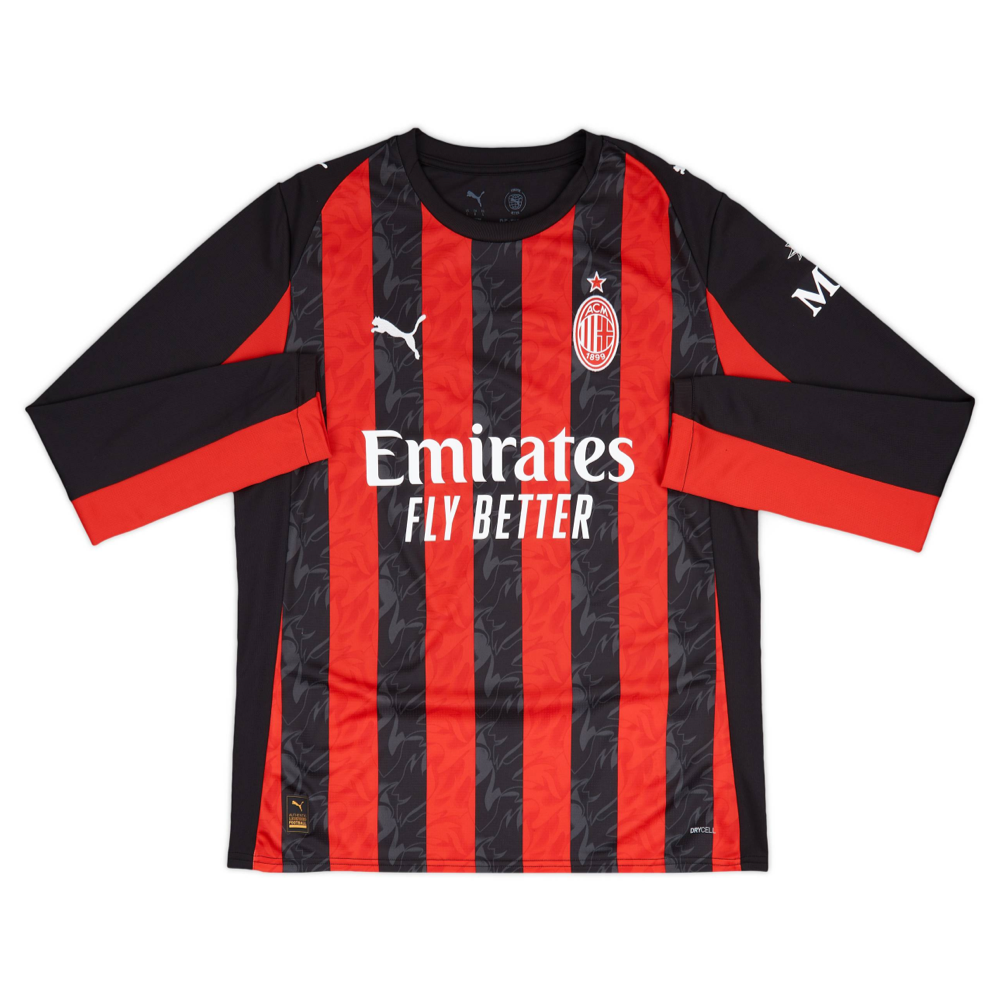 2025-26 AC Milan 1a Equipación Manga Larga product image