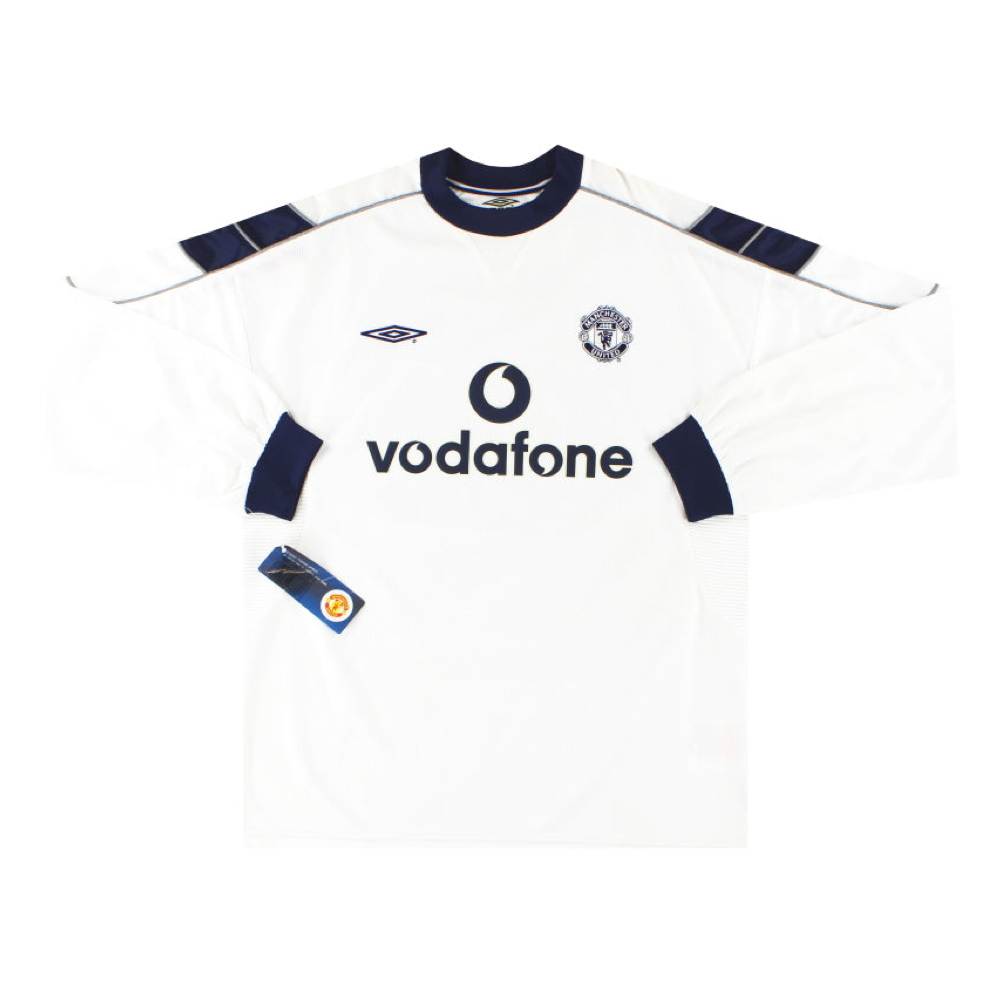 2000-01 Manchester United FC 2a Equipación Manga Larga product image