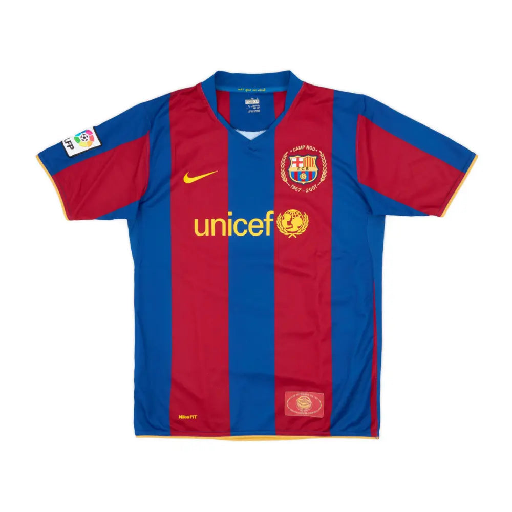 2007-08 FC Barcelona 1a Equipación Jewel Jersey