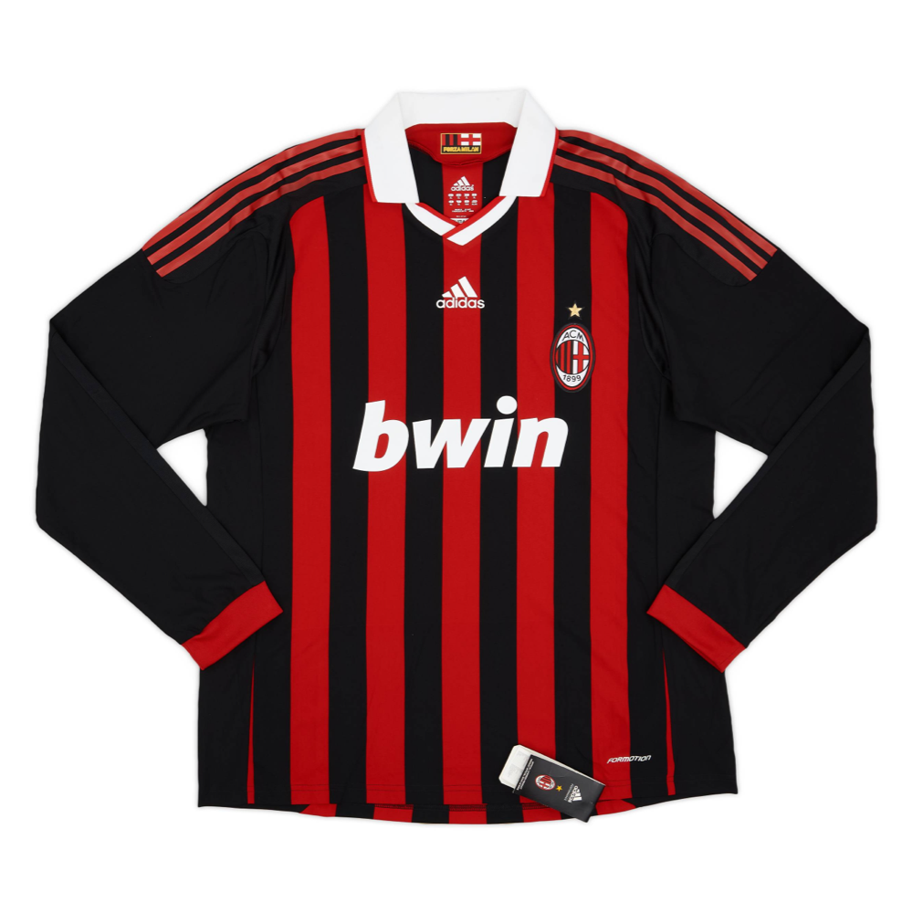 2009-10 AC Milan 1a Equipación Manga Larga product image
