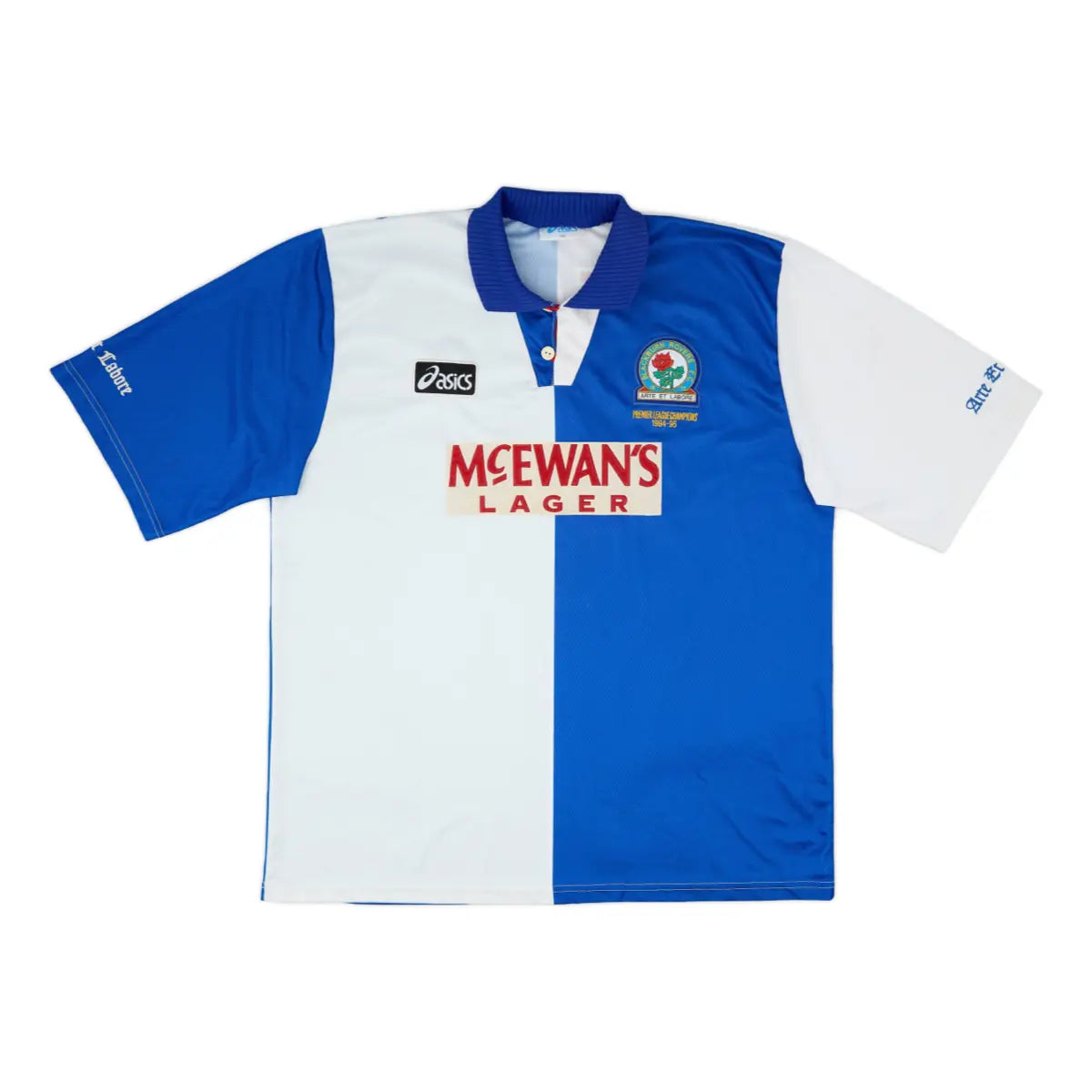 1995-96 Blackburn Rovers FC 1a Equipación Jewel Jersey