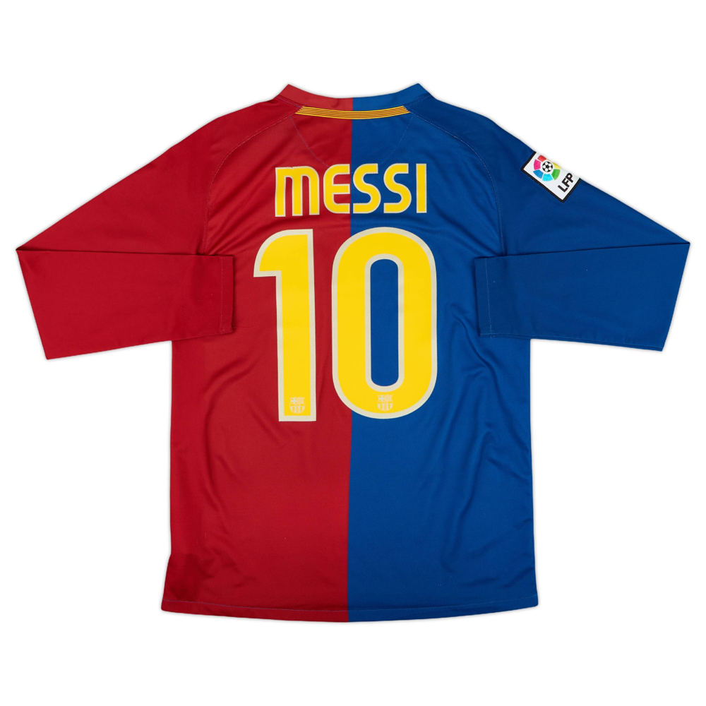 2008-09 FC Barcelona 1a Equipación Manga Larga product image 2