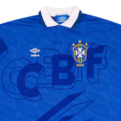 1992 Brasil 2a Equipación Jewel Jersey