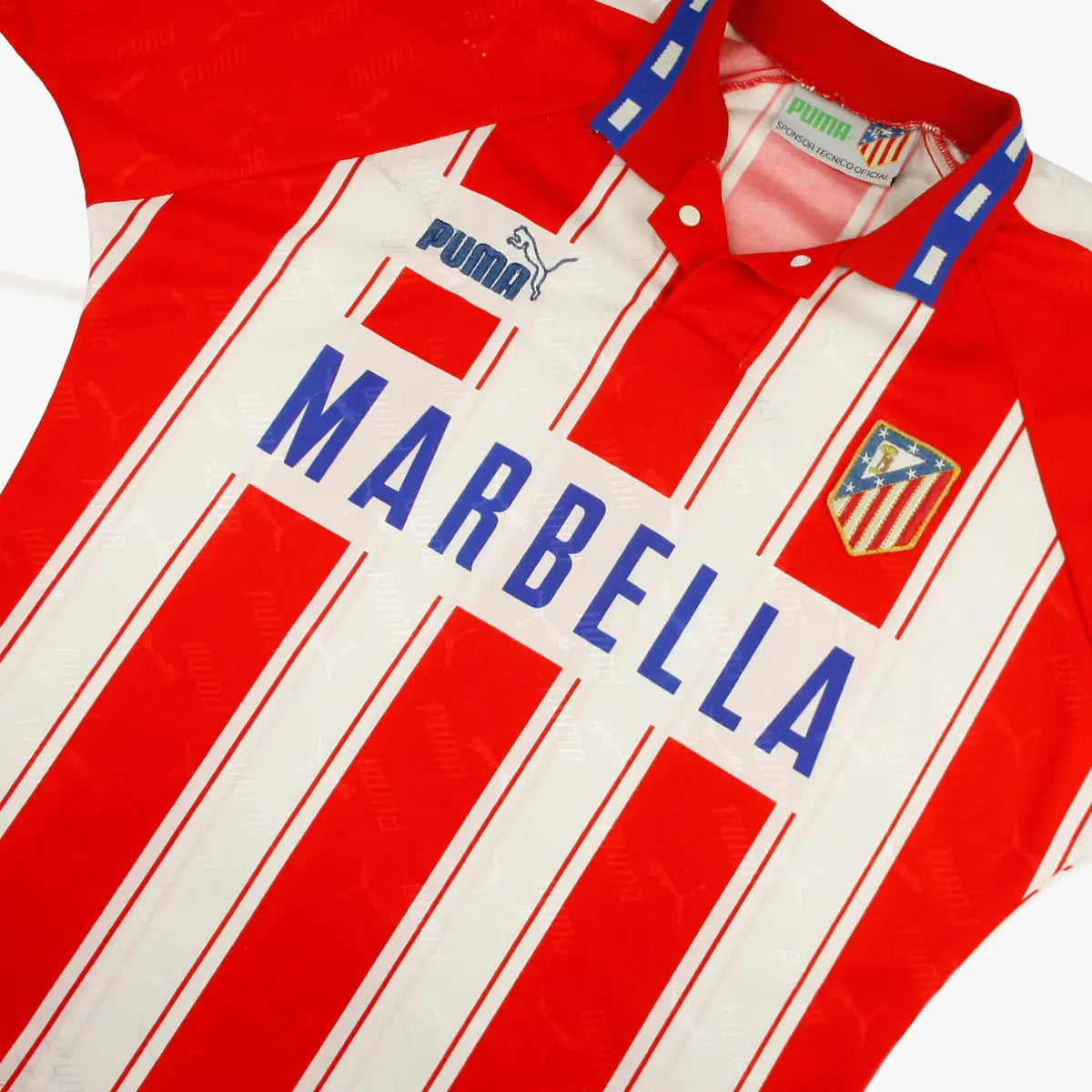 1995-96 Atlético de Madrid 1a Equipación Jewel Jersey