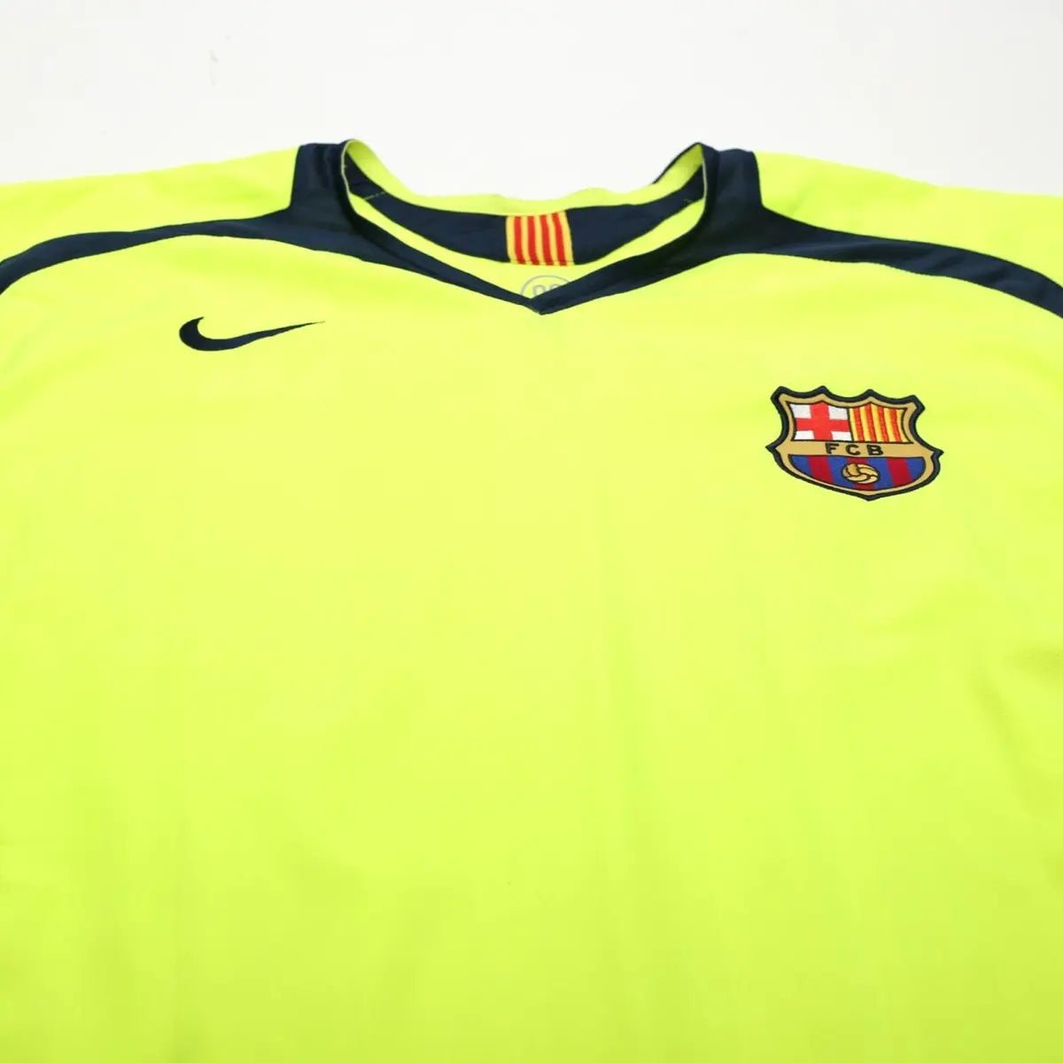 2005-06 FC Barcelona 2a Equipación Manga Larga Jewel Jersey