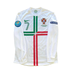 2012 Portugal 2a Equipación Manga Larga Jewel Jersey