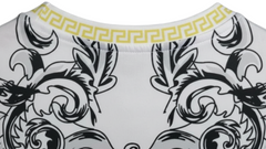 Italy "Versace" White Limited Jersey