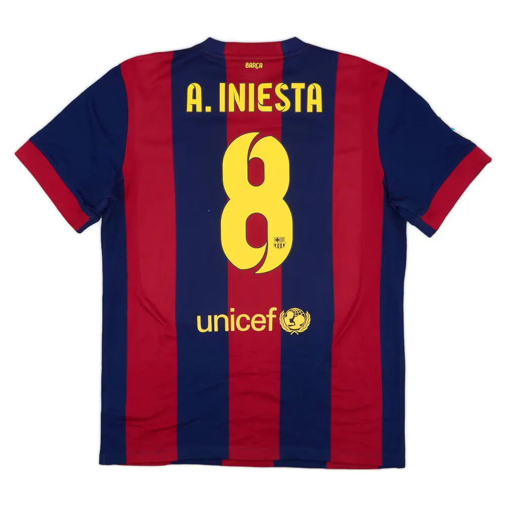 2014-15 FC Barcelona 1a Equipación Jewel Jersey