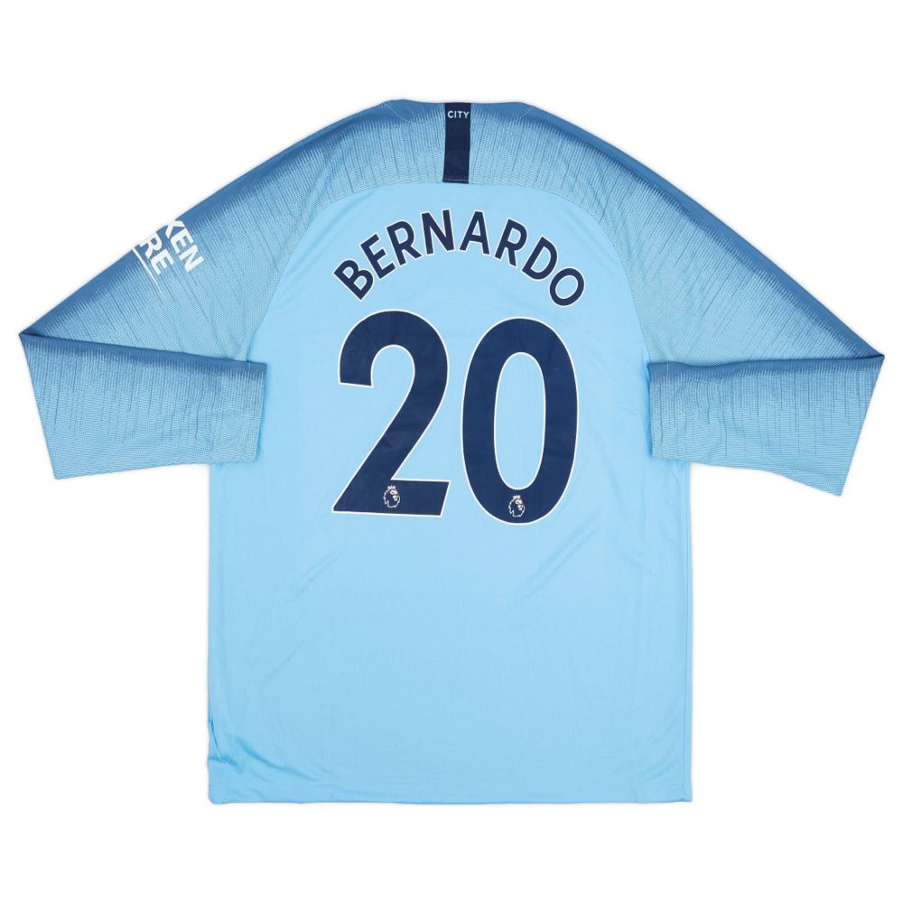 2018-19 Manchester City FC 1a Equipación Manga Larga product image 2