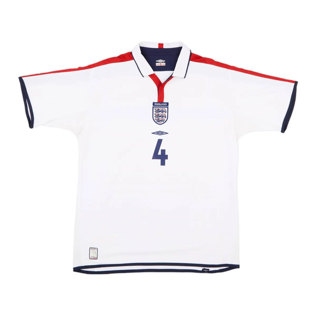 2004 Inglaterra 1a Equipación Jewel Jersey