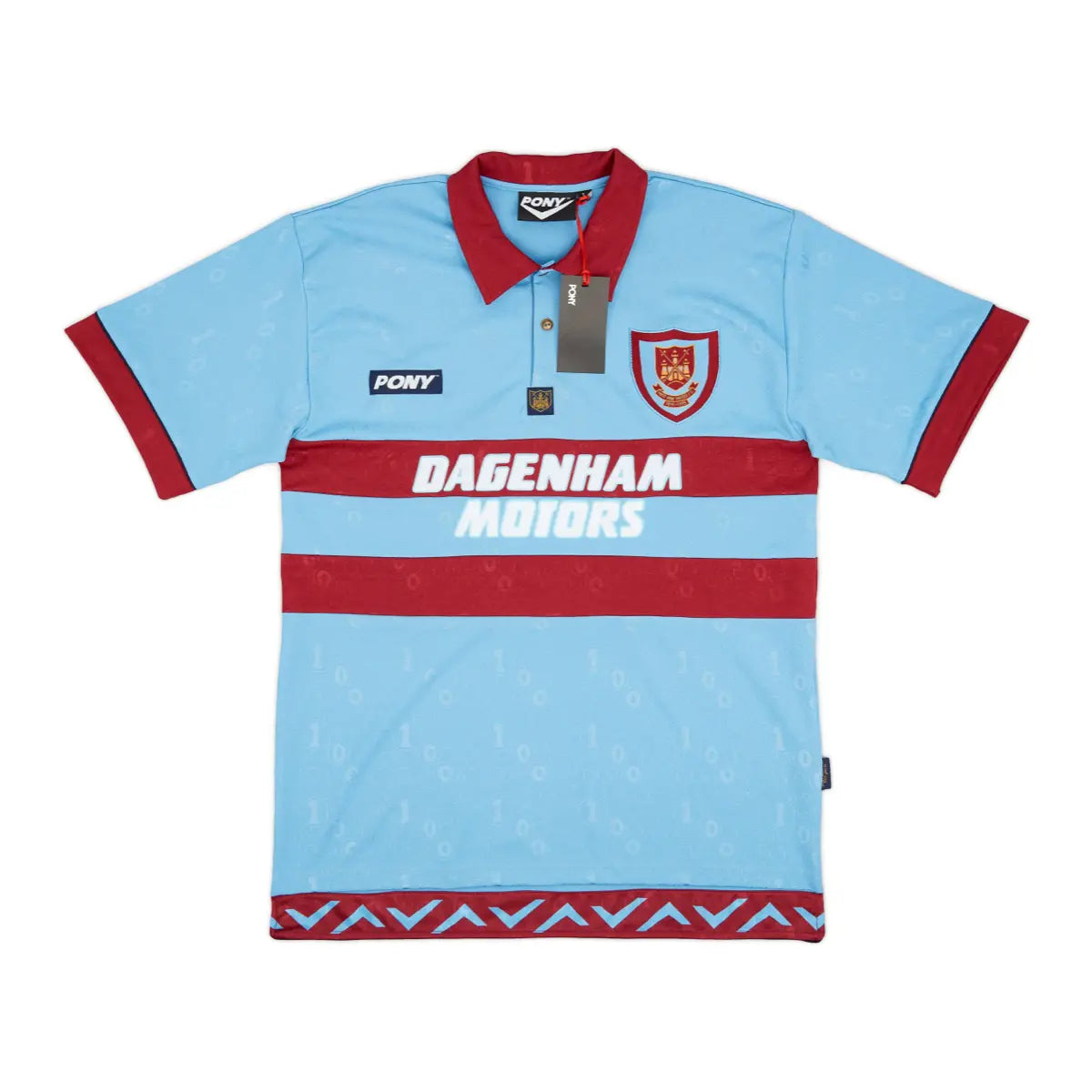 1995-97 West Ham United FC 2a Equipación Jewel Jersey