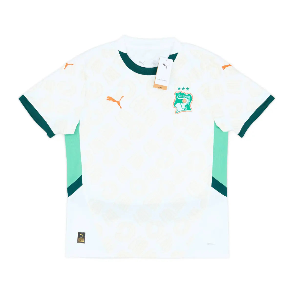 2025 Costa de Marfil 2a Equipación Jewel Jersey