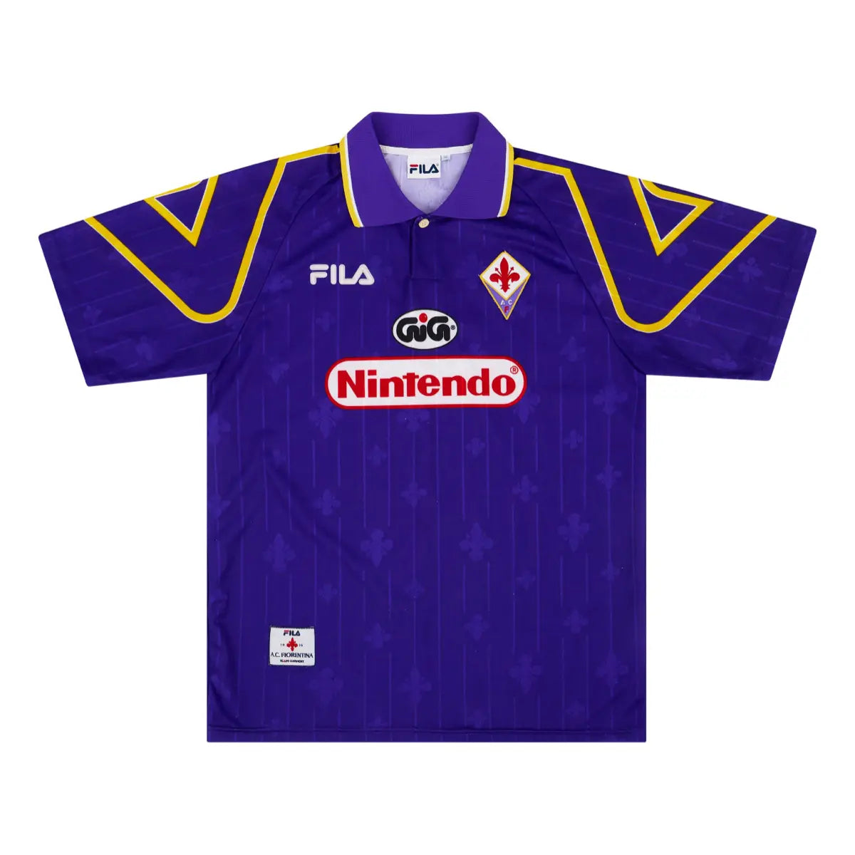 1997-98 ACF Fiorentina 1a Equipación Jewel Jersey