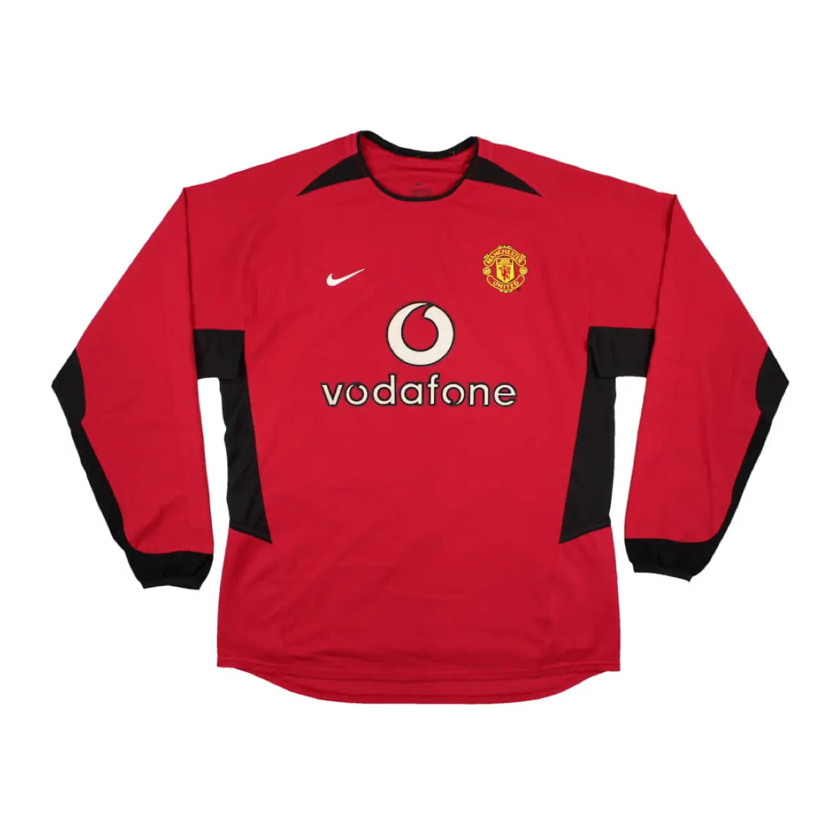 2002-04 Manchester United FC 1a Equipación Manga Larga Jewel Jersey