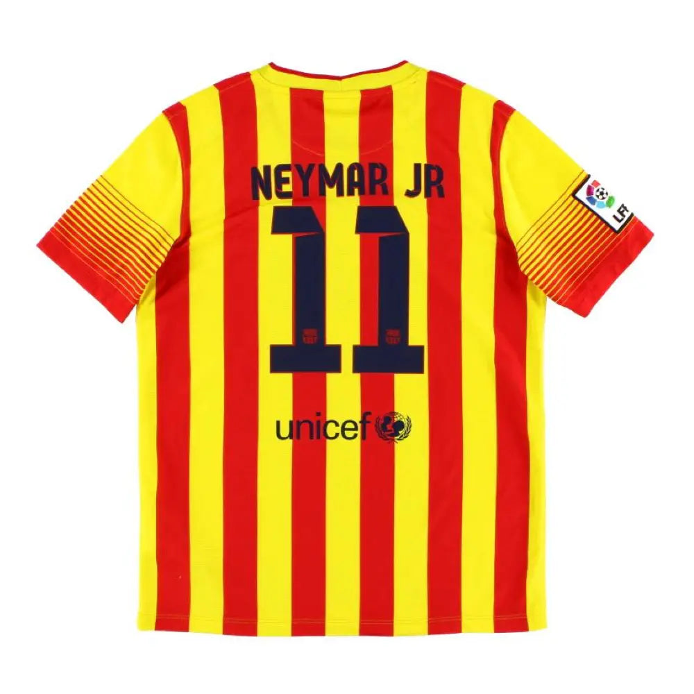 2013-14 FC Barcelona 2a Equipación Jewel Jersey