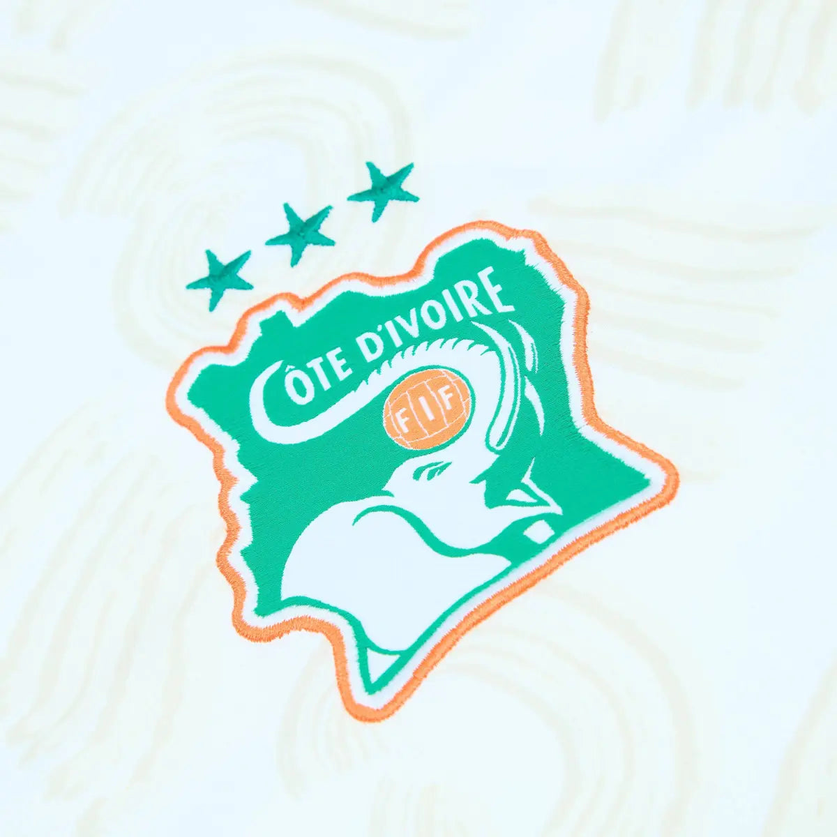 2025 Costa de Marfil 2a Equipación Jewel Jersey