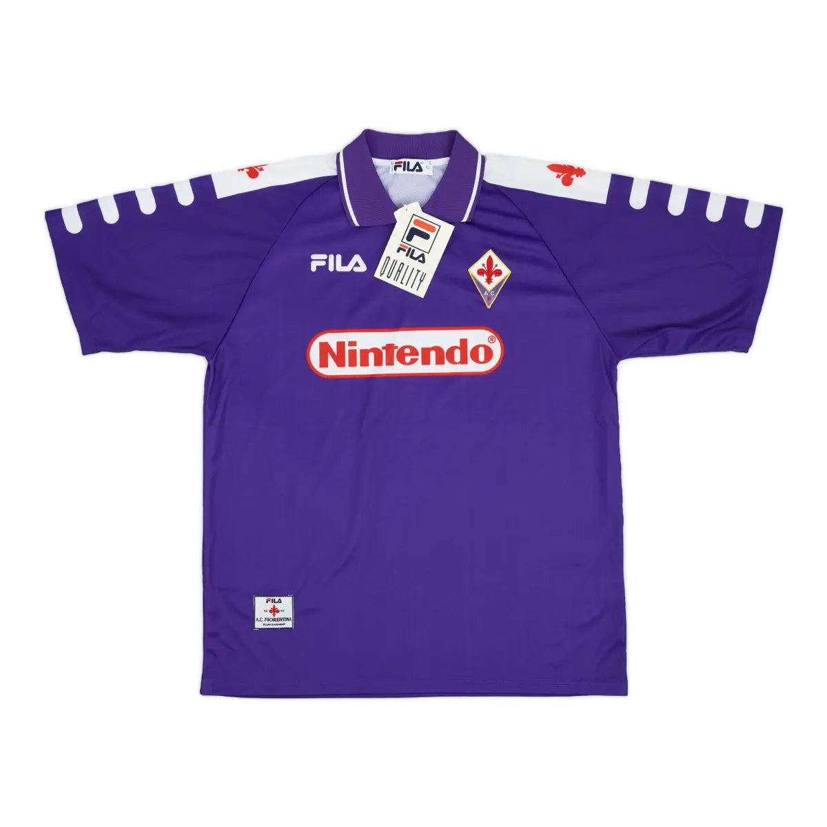 1998-99 ACF Fiorentina 1a Equipación Jewel Jersey