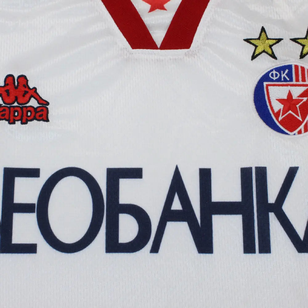 1998-99 FK Crvena Zvezda 2a Equipación Jewel Jersey